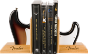 Fender Strat Body Bookends, Sunburst