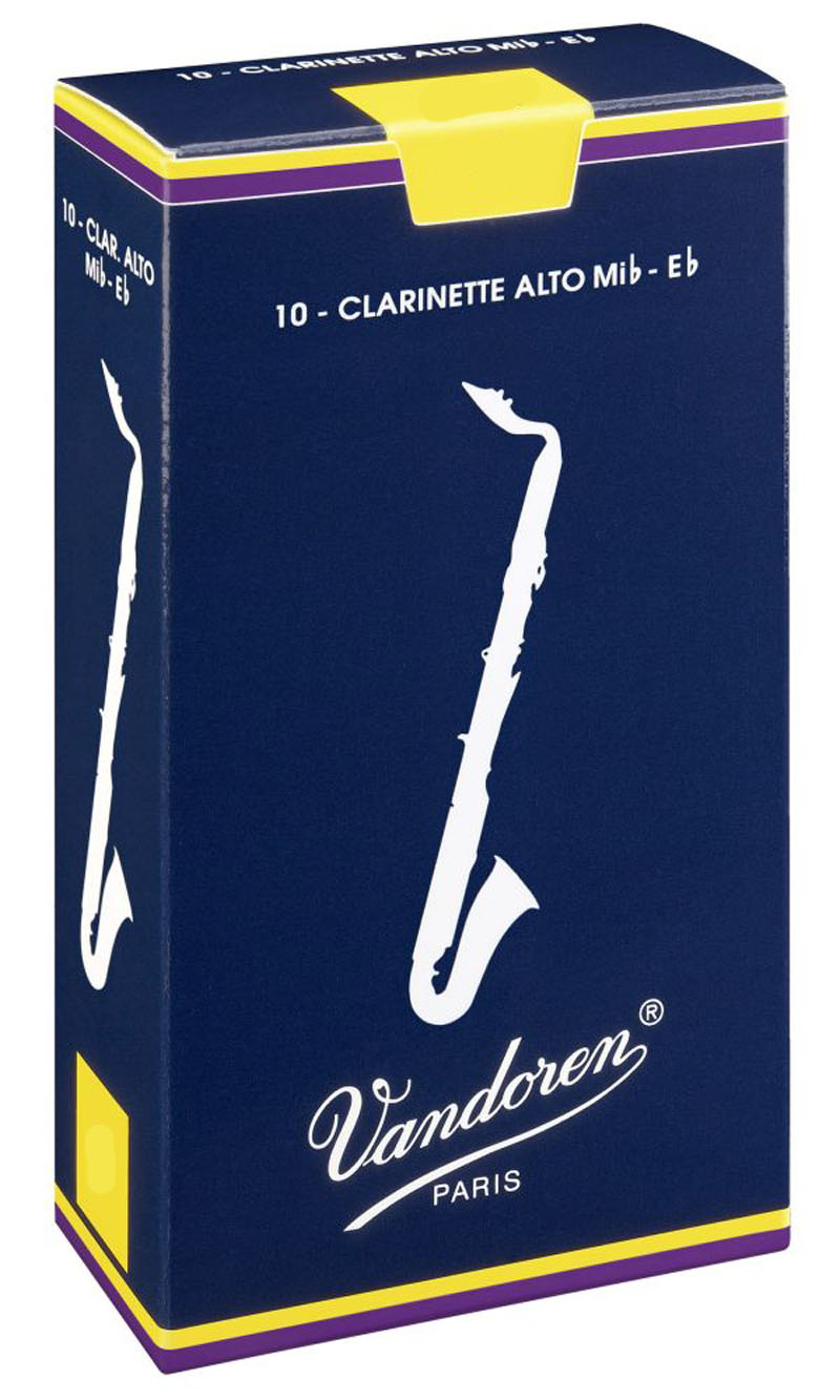 Vandoren CR144 - Traditionnelles force 4 - anches clarinette alto - boite de 5