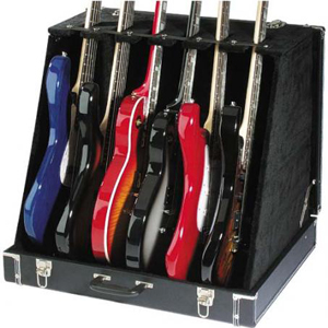 Stagg GDC-6 - Coffre rack pour 3 guitares acoustiques ou 6 électriques