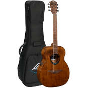 guitare electro-acoustique lag bluewave 1 travel électro brown