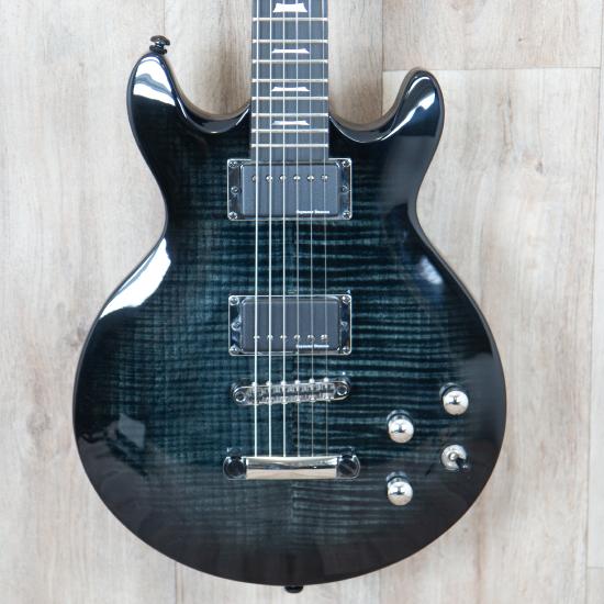 Guitare electrique Lag Roxane 500 black shadow