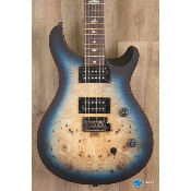 Prs SE exotic 24-08 poplar burl lake blue midnight burst limited