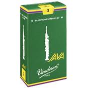 Vandoren SR3035 - Java force 3.5 - anches saxophone soprano - boite de 10