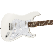 --- DISCONTINUE ---Squier FSR Affinity Stratocaster artic WHITE - guitare Electrique