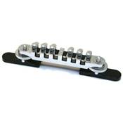 --- DISCONTINUE ---Gretsch Bridge Assembly Synchro-Sonic Nickel with base