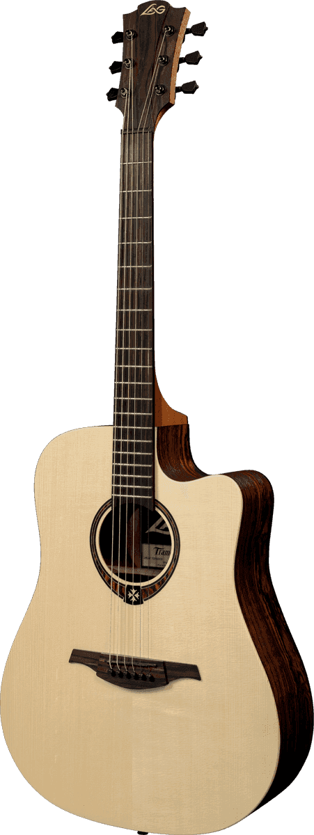 --- DISCONTINUE ---Lag T270DCE - dreadnought Cutaway electro