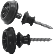 Dunlop SLS1033BK - straplok dual - noir