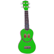 Mahalo U-SMILE-GN - ukulélé vert smile housse