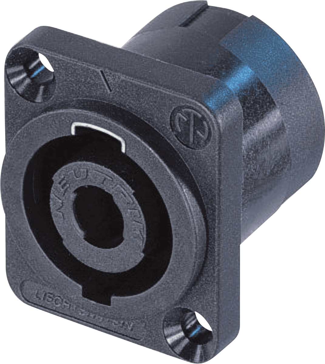 --- DISCONTINUE ---Neutrik NL4MP - embase speakon 4 points