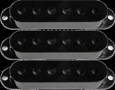 Seymour Duncan S-COVER-B-NOL - 3 x capot s black sans logo
