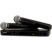 Shure BLX288E-B58-M17 - syst hf double main beta58