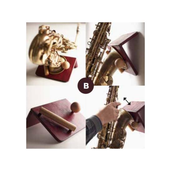 INAKI - B - Stand bois pour saxophone alto