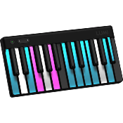 --- DISCONTINUE ---Roli Lumi SE studio edition - clavier maitre 4 dimensions lumineux