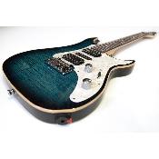 Guitare électrique Vigier Excalibur special HSH Tremolo, mysterious blue rosewood