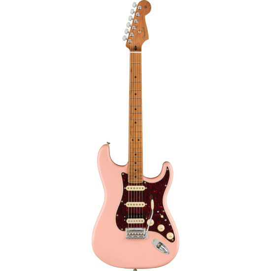 Fender Stratocaster Player Serie HSS Shell Pink Roasted Maple Neck Edition Limitée Guitare électrique