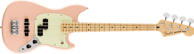 Fender Mustang Bass PJ Shell Pink - Edition Limitée