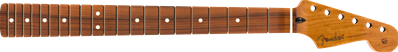 Roasted Maple Stratocaster Neck, 21 Narrow Tall Frets, 9.5, Pau Ferro, C Shape