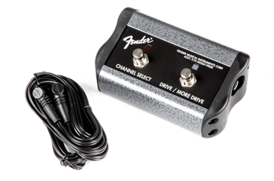 2-Button 3-Function Footswitch: Channel / Gain / More Gain with 1/4 Jack