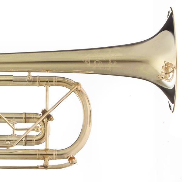 SCHERZER J. 8228 - Trompette Sib à palettes vernie