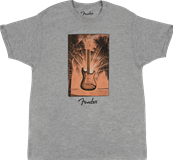 Fender Surf Tee, Gray Heather, S