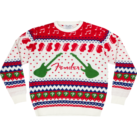 Pull Fender Holiday sweater 2021 Ugly Christmas Taille L