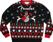 Fender Ugly Christmas Sweater, Black, L