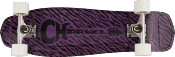 --- DISCONTINUE ---Skateboard Charvel Purple bengal stripe