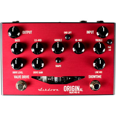 --- DISCONTINUE ---Ashdown Enginering Original Valve Preamp-DI Bass PEDAL