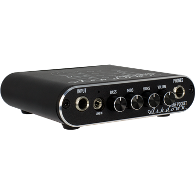 --- DISCONTINUE ---Ashdown Enginering Tone POCKET black - Bass HEADPHONE Amp