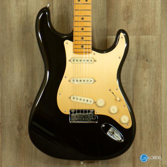 Fender American ULTRA Stratocaster maple Texas Tea - guitare electrique