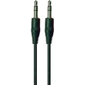 Yellow Cable K17-1 - Cable Audio Mixte Mini Jack str 3.5 Mâle/Mini Jack str 3.5 Mâle 1m