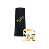 Vandoren M/O Plaquée Or LC57GP - ligature avec couvre-bec pour saxophone alto