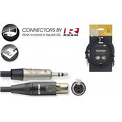 Stagg NAC3MPSMX4FR - Câble Audio Rean Mini-Jack Mal / Mini XLR4 Fem - 3M