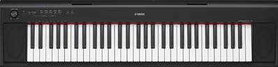 Yamaha Piaggero NP12B - Clavier 61 touches Noir