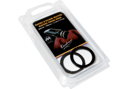 Vandoren VTR100 - Jeu 2 bagues d'accord 1.5 et 1.75 mm pour bec Master