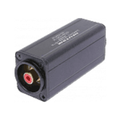 --- DISCONTINUE ---Neutrik NA2M-D2B-TX - adapt. avec transfo xlrm/rca rouge