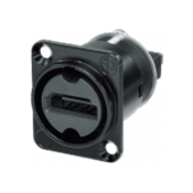 --- DISCONTINUE ---Neutrik NAHDMI-W-B - traversee hdmi 1.3 étanche noir