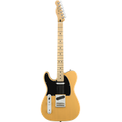 Fender Telecaster Mexicaine Player Gaucher Butterscotch blonde touche érable