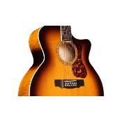 Guild Westerly F-2512CE deluxe antique burst 12 cordes