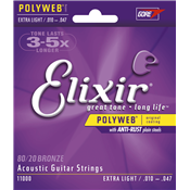 Elixir 11000 - acoustique polyweb xl 10-47