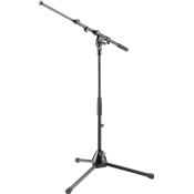 K M 259 - pied mic bas & perche telesc