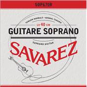 Savarez SOP670R - rouge tirant normal