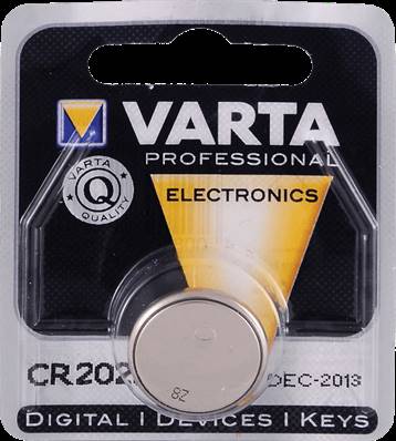 Varta EVA-CR2025 - pack 10 piles bouton cr2025