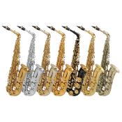 Selmer SUPREME - Saxophone alto verni Noir Gravé avec étui et accessoires