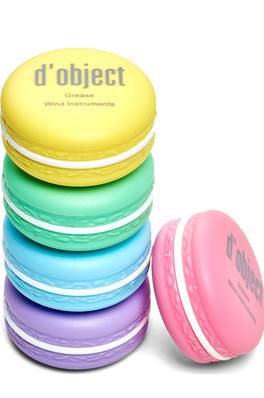 D'Objects Macaron Graisse à liège et baume à lèvres D'OBJECT - Coffret 5 parfums