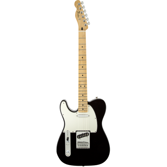 Fender Standard Telecaster Maple Fingerboard, Black, Left Handed