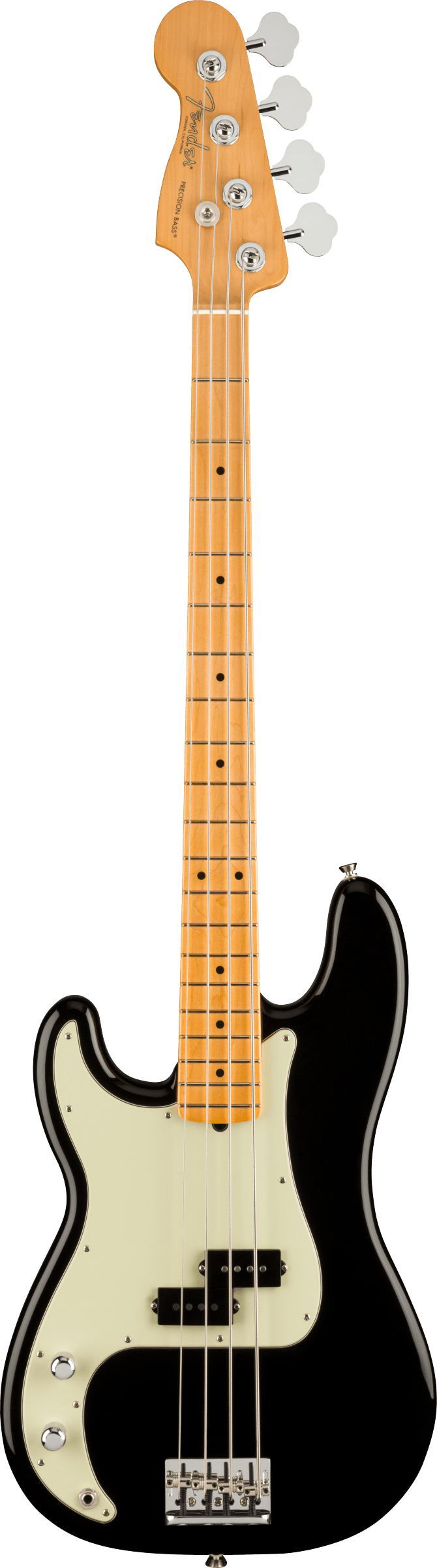 Fender American Professional II Precision Bass Left-Hand, Maple Fingerboard, Black