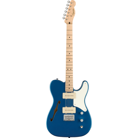 Squier Cabronita Telecaster Thinline Lake Placid Blue Touche érable