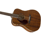 Guitare folk Fender PM-1 All Mahogany Gaucher étui