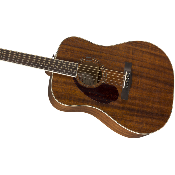 Guitare folk Fender PM-1 All Mahogany Gaucher  étui